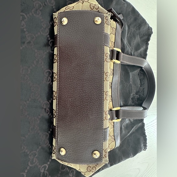 Gucci Handbag GG Canvas 141471 Brown Beige Champagne Women's - Picture 15 of 15